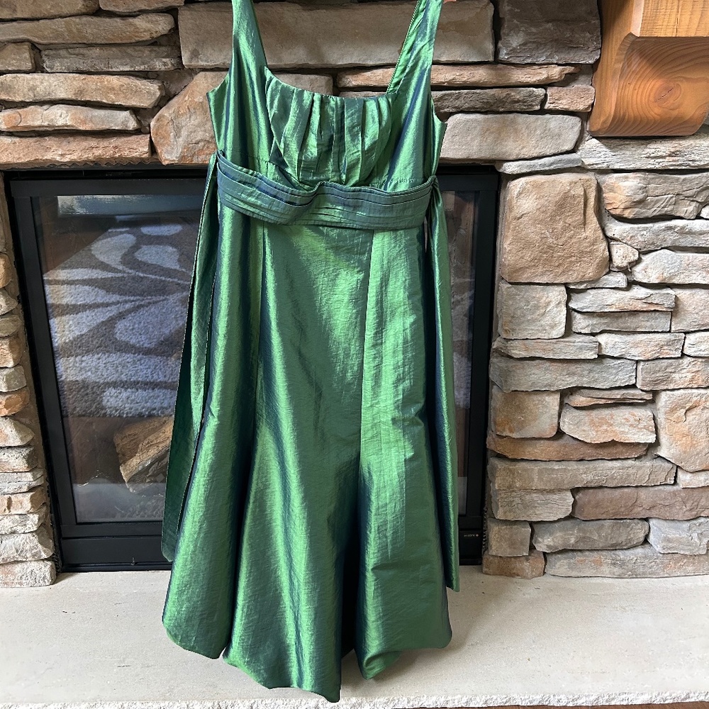 Green formal dress